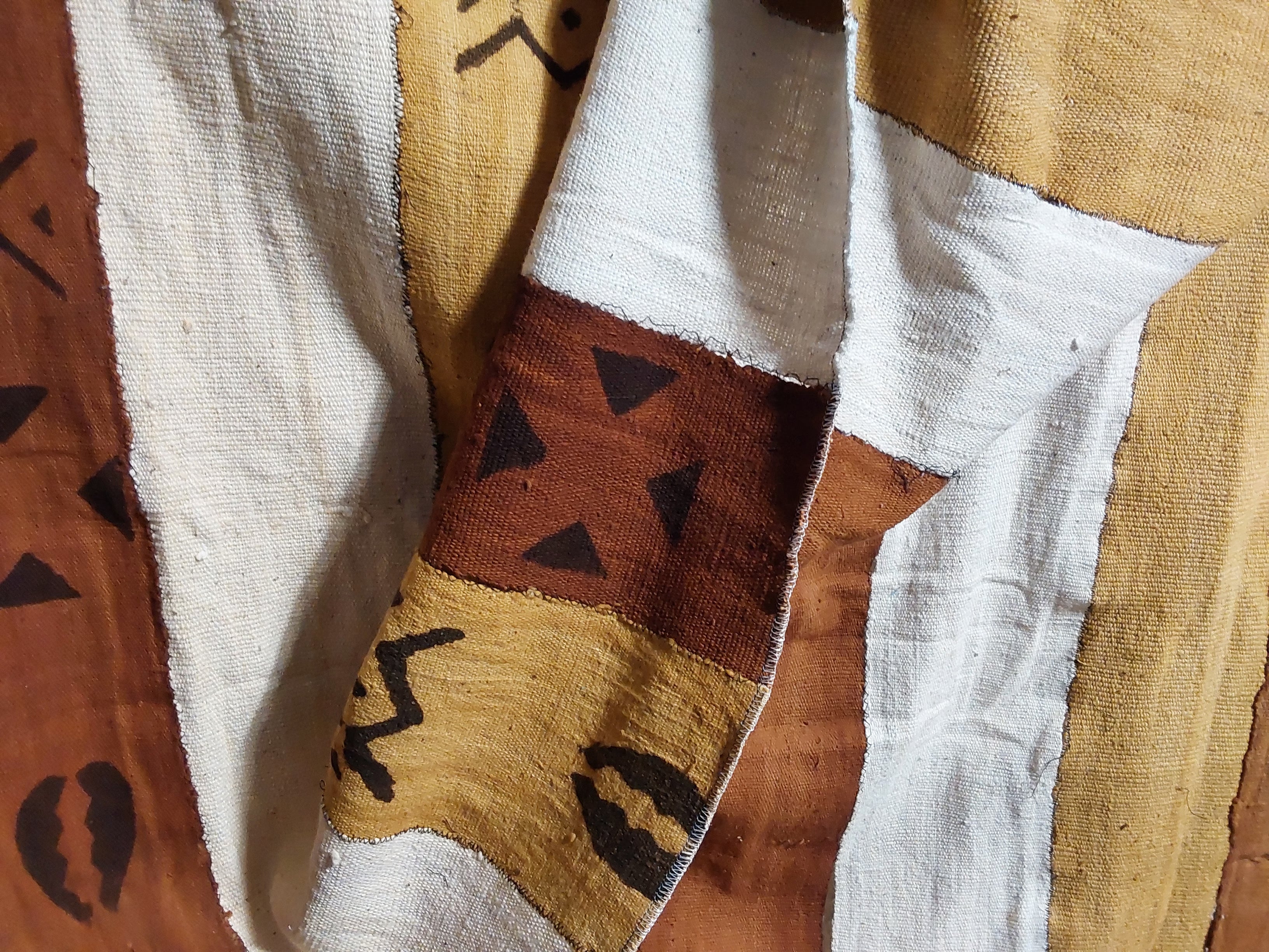 Tricolor mudcloth WRAPPURE