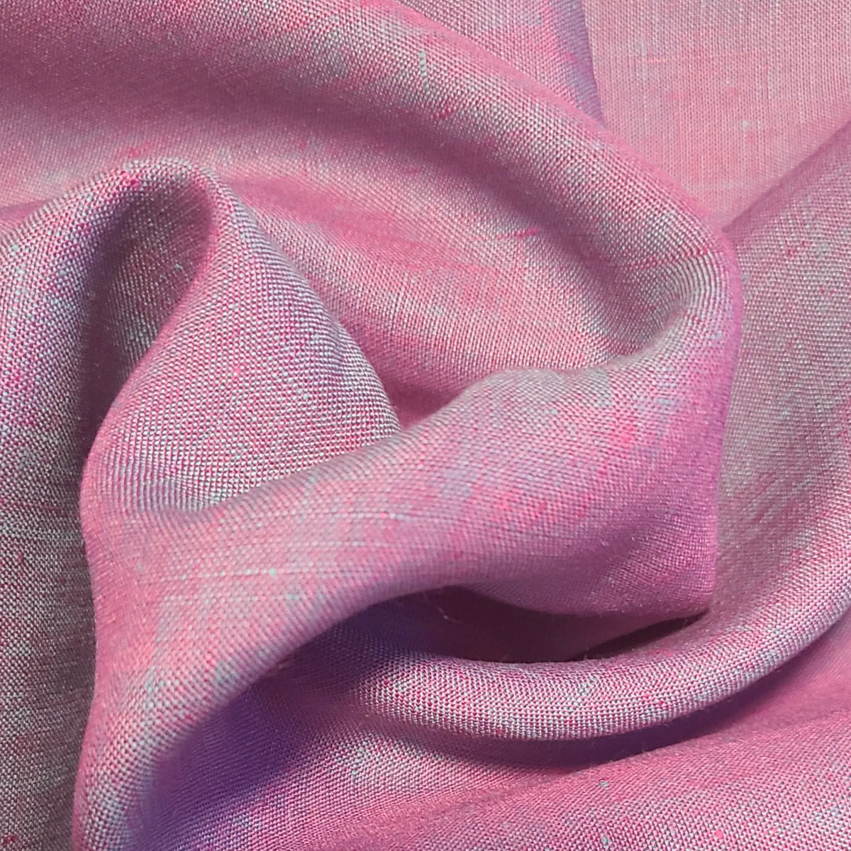 
light purple colored chambray lineen fabric.