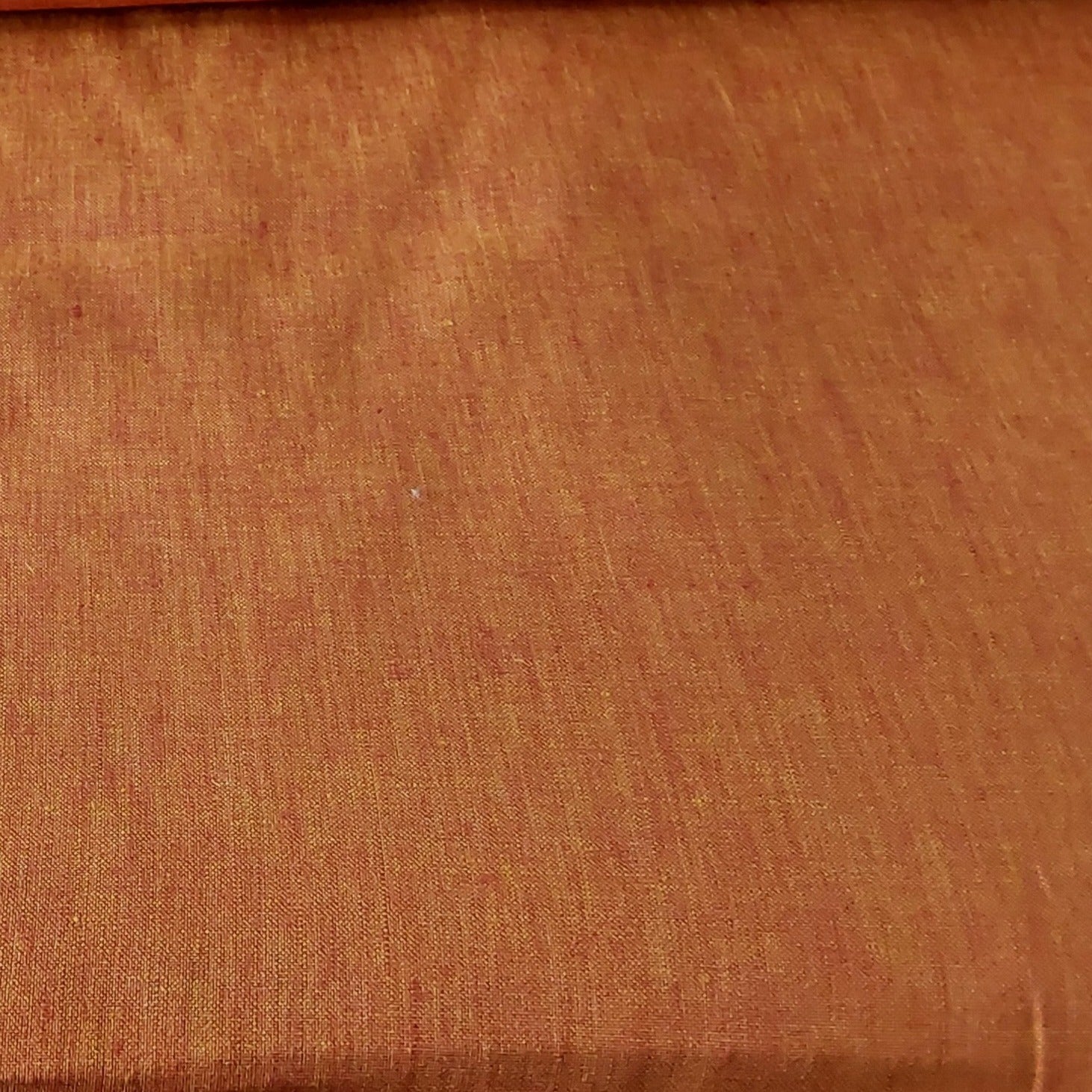 Bronze Linen Chambray fabric WRAPPURE